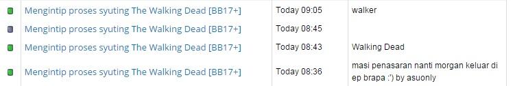Mengintip proses syuting The Walking Dead &#91;BB17+&#93;