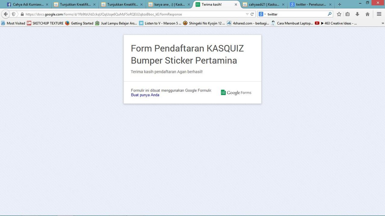 &#91;kasquiz - pertamax &#93; karya ane , :)