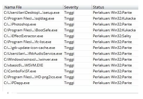 help gan laptop ane diserang virus win32 dan teman teman :v