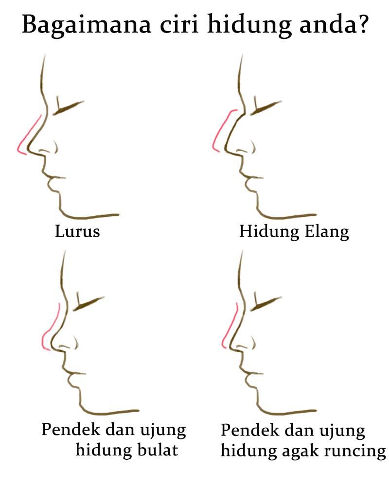 Bagaiman Ciri Hidung Agan