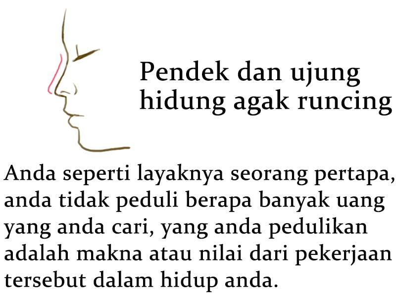 Bagaiman Ciri Hidung Agan