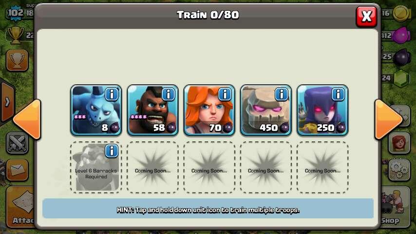 ID CLASH OF CLANS LEVEL 102 TOWNHALL 9 OBRALL SOB... JKT