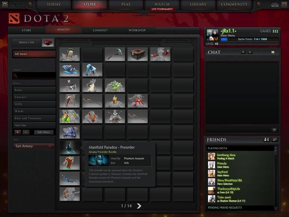 Jual Arcana PA DOta 2 No bundle