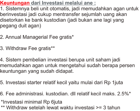 Investasi Jangka Panjang, Aman, Terjamin profit 12% - 25+%