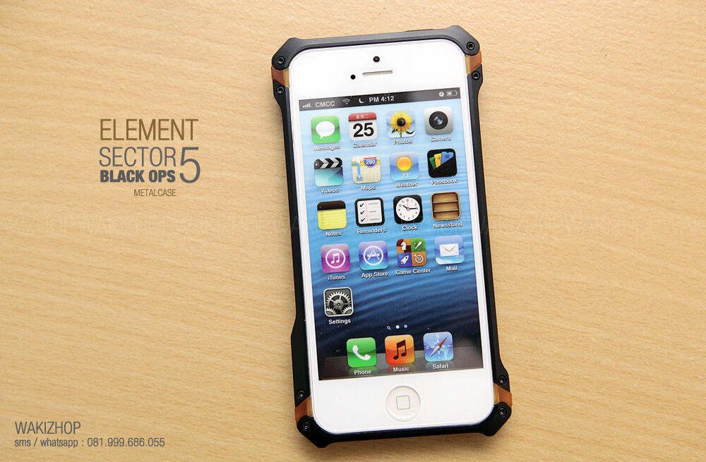 Jual PREMIUM Metal Case iPhone 4/4s/5 Ronin  Sector5 