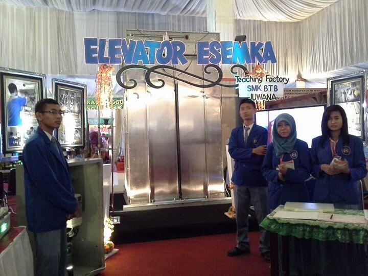 SMK Bhina Tunas Bhakti Juwana Mampu Membuat Lift