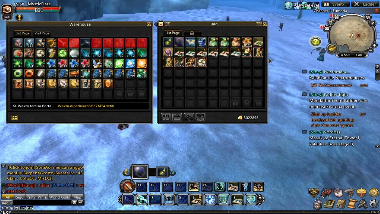 JUAL CHAR DEWA WOM (WEAPON OF MYTHOLOGY)