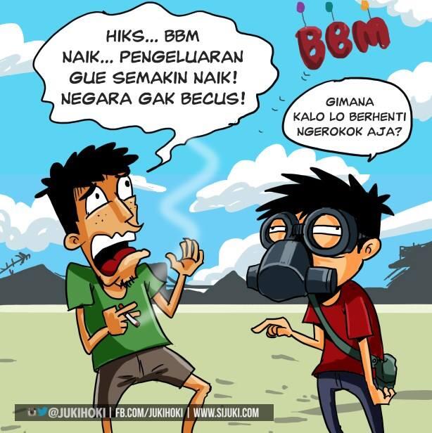 Kumpulan KOMIK tentang kenaikan harga BBM
