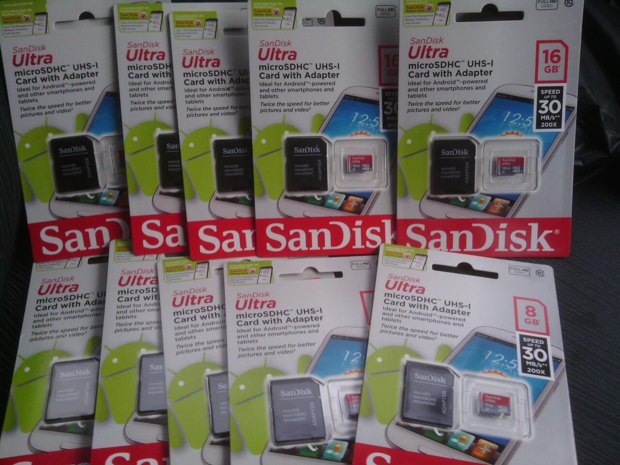 ^^MICRO SD BERKUALITAS - TRANSCEND, SAMSUNG, SANDISK, TOSHIBA HARGA MURMER^^