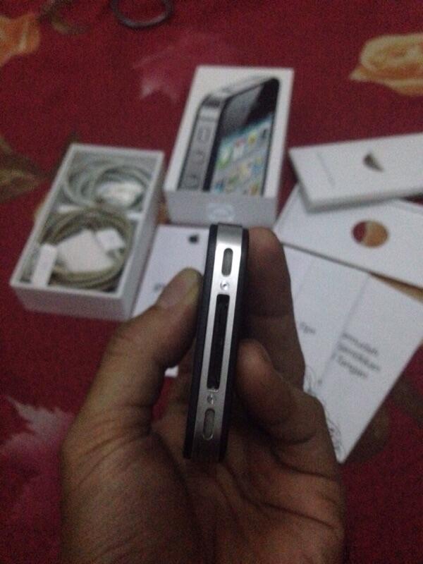 Iphone 4s black 16gb fu fullset