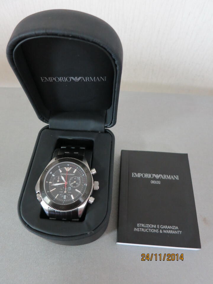 armani watch quality