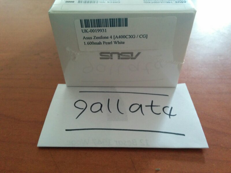 zenfone 4 white BNIB batrai 1600mah