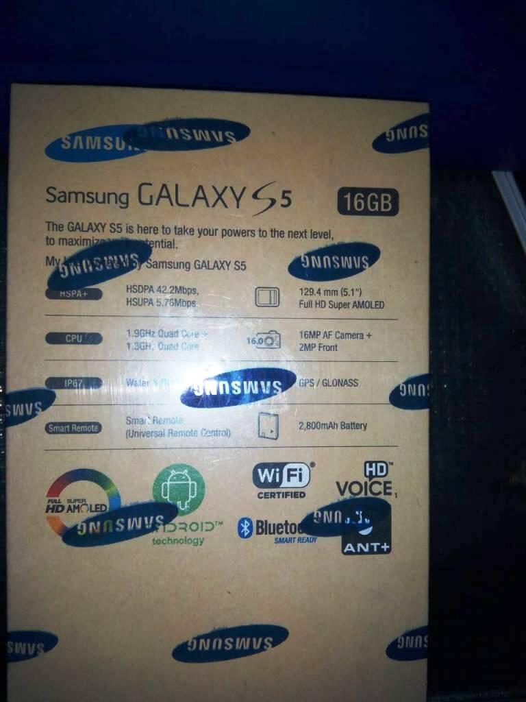 SAMSUNG GALAXY S5 BNIB MURCE!