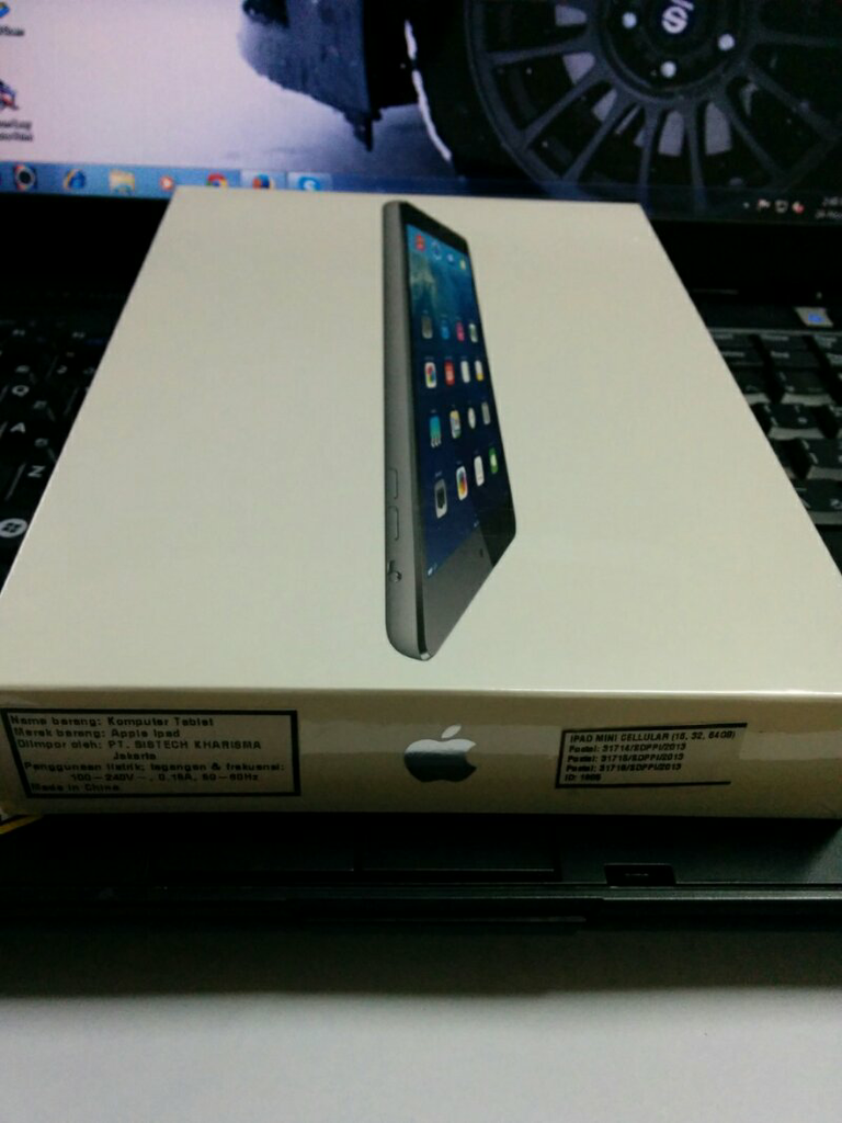 Ipad Mini Wifi+Cellular Kapasitas 16Gb Space Grey BNIB Garansi Resmi Apple