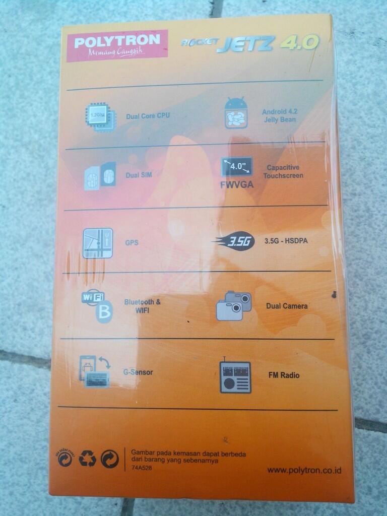 2 UNIT HP BARU HADIAH KANTOR POLYTRON & EVERCROS ANDROID MURAH!!