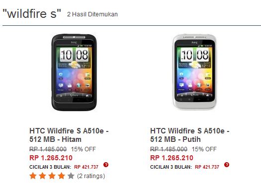 HTC Wildfire S-size droid Mulus