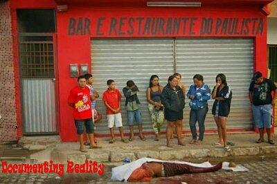 A Man Was Shot in Front of Bar