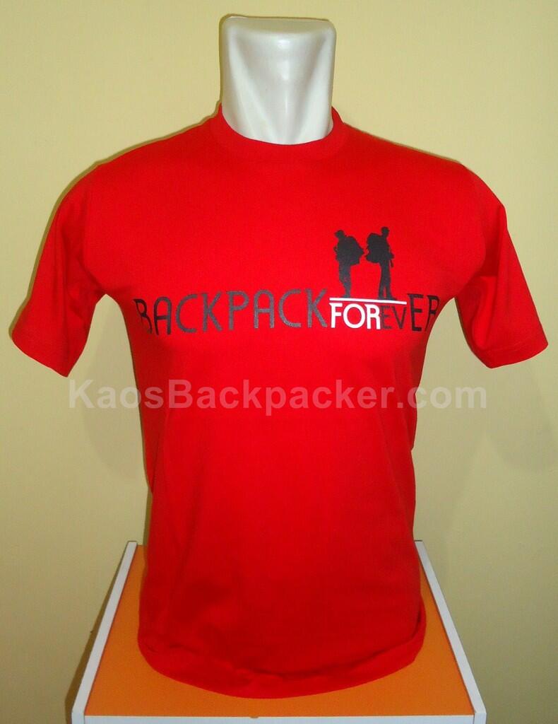 Kaos Backpacker / Travelling | Fresh & New Design