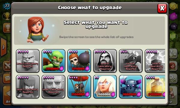 Jual Akun COC gan