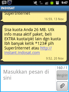 SMS-SMS tak diinginkan yang masuk ke HP kita