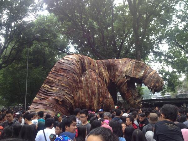 Pasar seni ITB 2014 tanggal 23 kemaren seru bgt gan!!