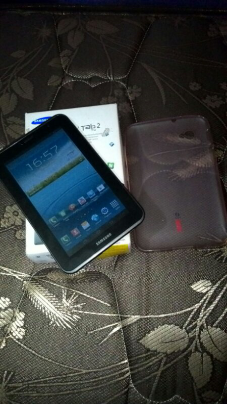 samsung galaxy tab2 p3100 16gb silver super mulus lengkap bogor