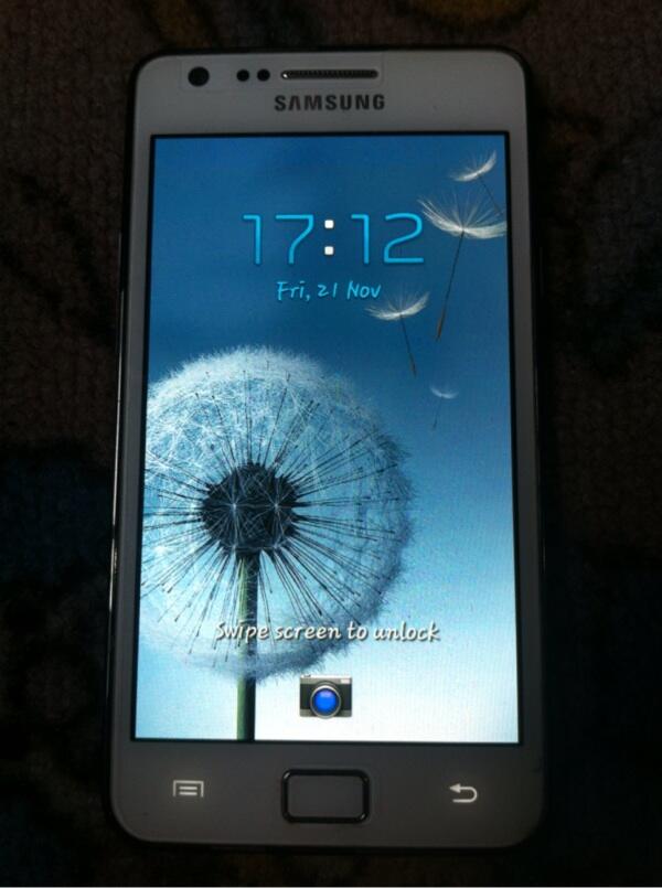 Samsung galaxy S2 white 16Gb