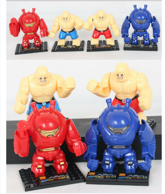 Lego Minifigures KW SUPER ( decool , SY , lele , bela )