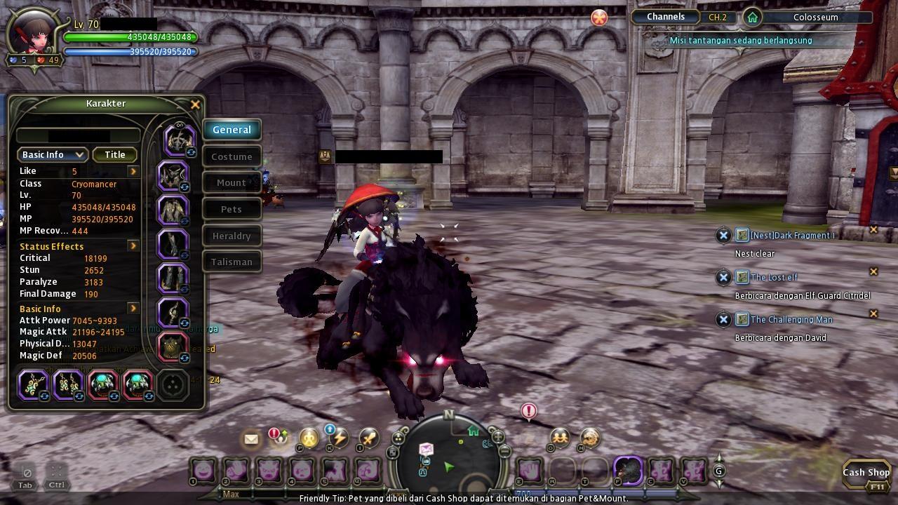 CHAR DRAGONNEST CRYOMANCER +sms,majesty murah jual rugi COD BANDUNG