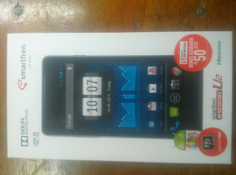 Jual BOLT 4G ZTE and SMARTFREN ANDROMAX U2/U3 Murah meriah
