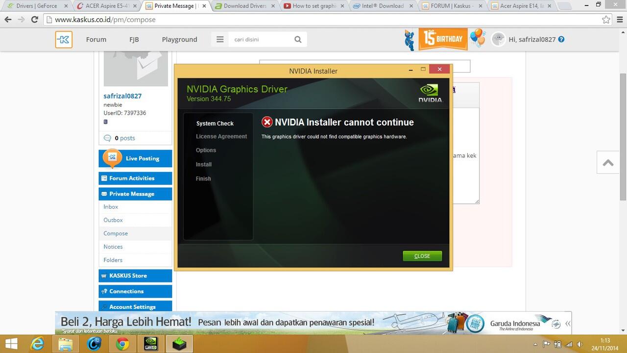gemana cara Mengupdate GF114 Nvidia Geforce