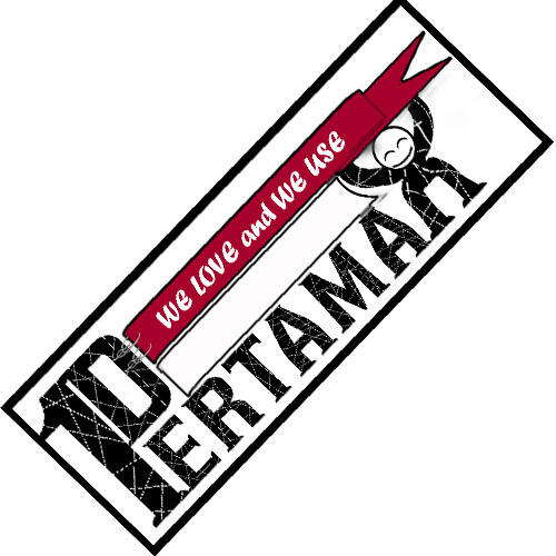 Desain bumper sticker HUT PErtamina
