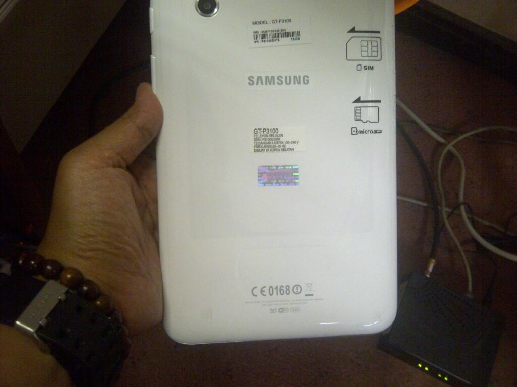 Samsung galaxy Tab 2 7.0 P3100 16GB, White full set