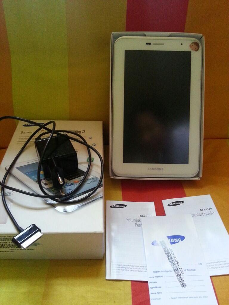 Samsung galaxy Tab 2 7.0 P3100 16GB, White full set