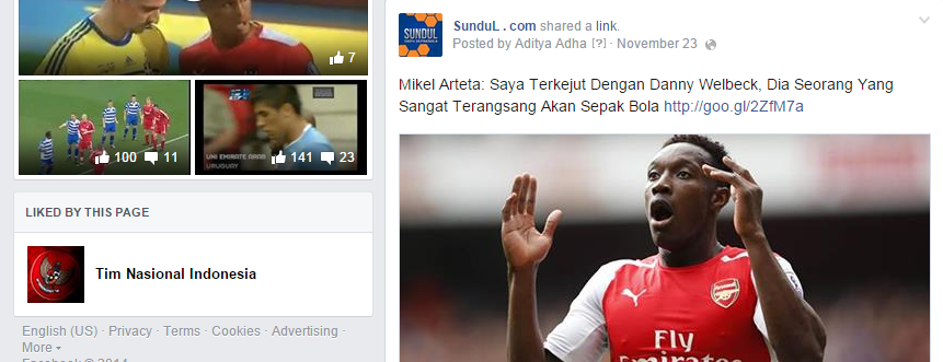 Danny Welbeck Terangsang gan!