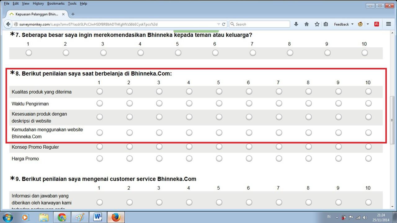 Surat Terbuka Untuk Bhinneka.com Terkait Pembajakan Kuisioner Penelitian 