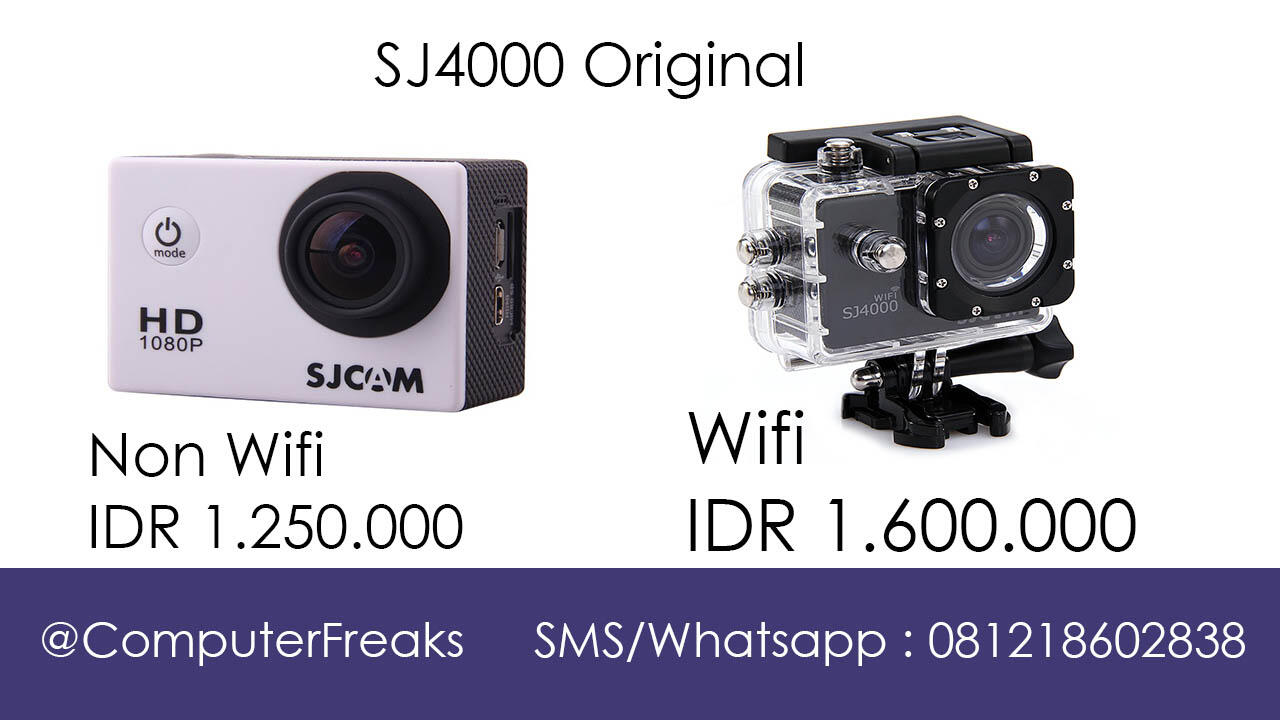 Terjual action cam SJ4000 wifi ori ! bagus untuk travelling gan KASKUS