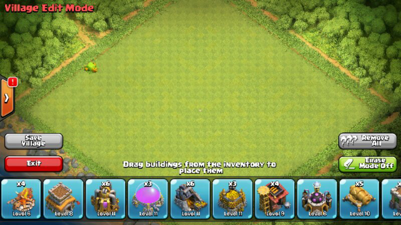want to sell id clash of clans check dulu gan
