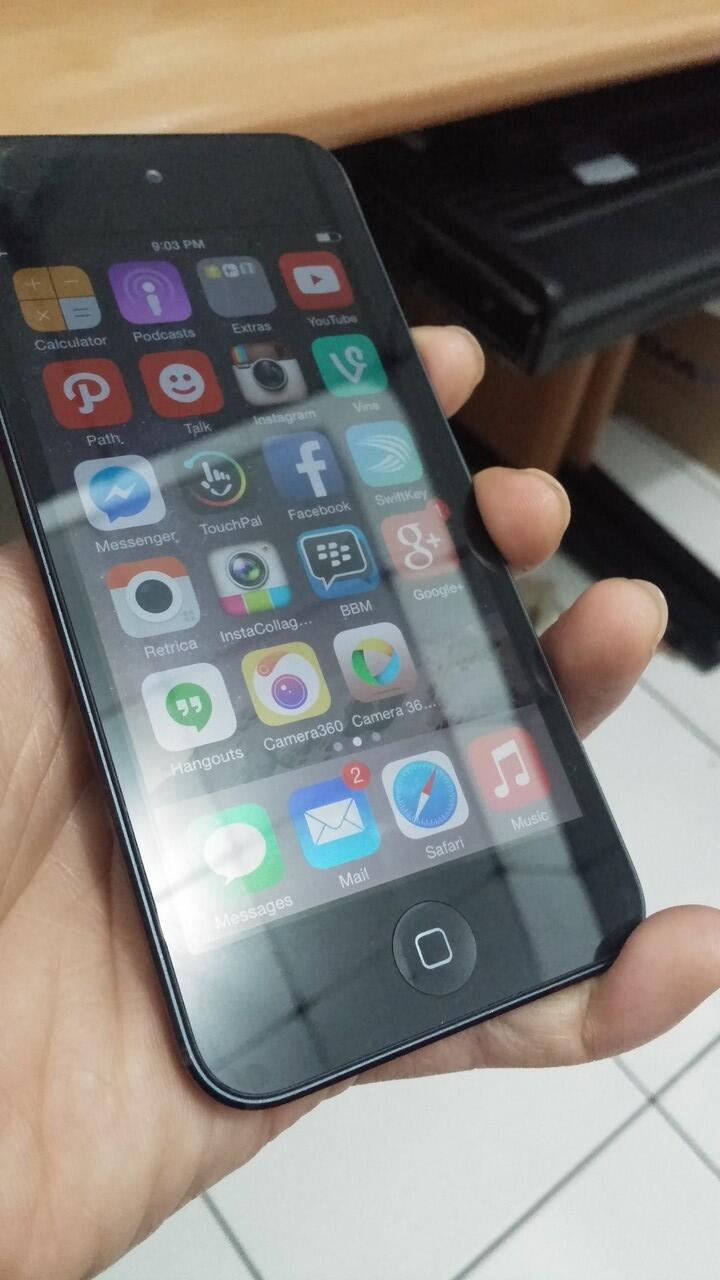 JUAL CEPAT IPOD TOUCH 5TH GENERATION 64GB 100% MULUS LIKE NEW MURAH MERIAH