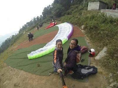 Paragliding di Langit Himalaya, Sarangkot, Nepal