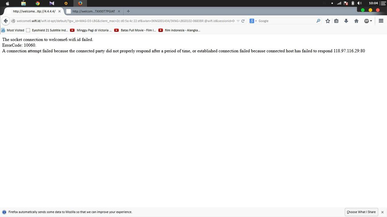 kenapa ya WIFI ID gak bisa redirect ke login page????