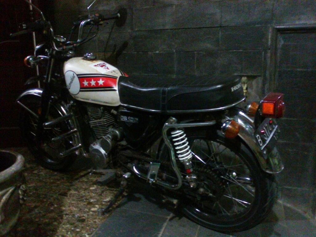 Terjual Jual Honda GL 125 Modif CB Mesin Tiger KASKUS