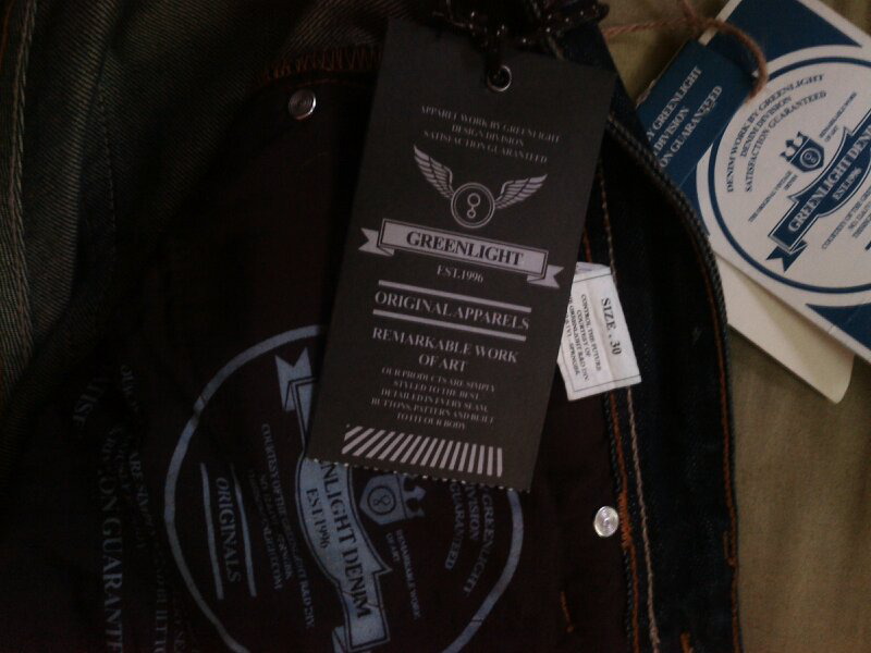 Celana panjang size 30 denim greenlight by ariel noah