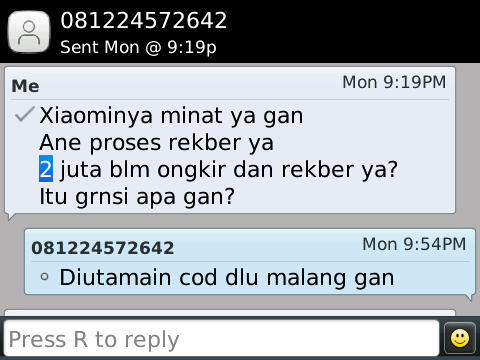 SURAT TERBUKA ID: helmimukti ; REK BCA: 2101219005 - JUMENO ; "FOTO TS ADA ;) "