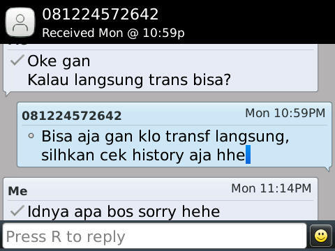 SURAT TERBUKA ID: helmimukti ; REK BCA: 2101219005 - JUMENO ; "FOTO TS ADA ;) "