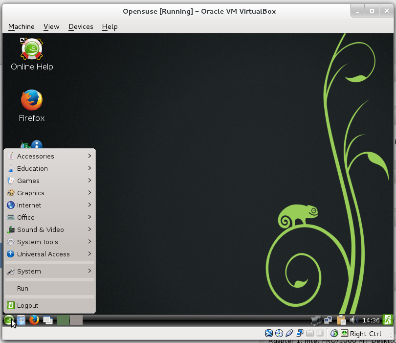 [share] Cara install linux desktop di virtualbox *Ubuntu 14 dan Opensuse 13*