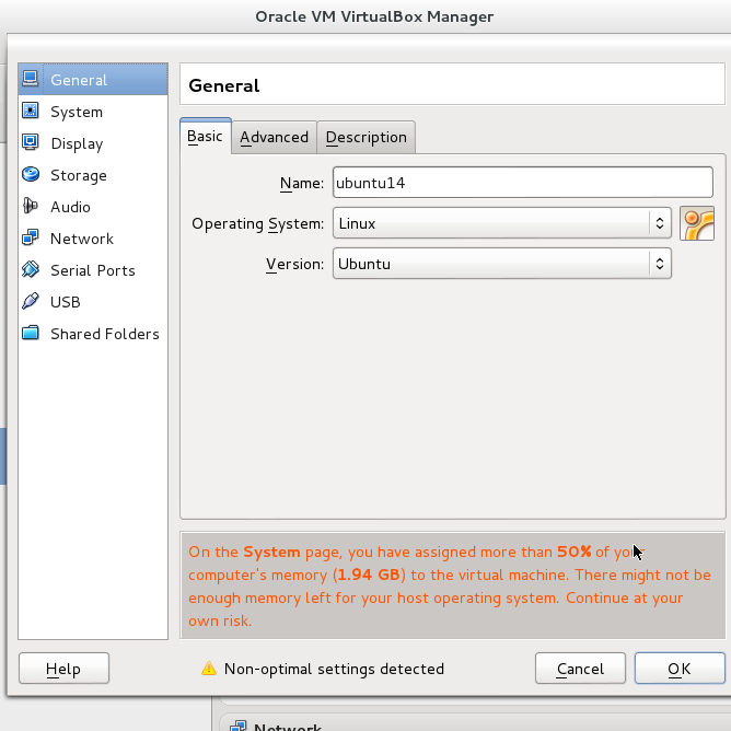 [share] Cara install linux desktop di virtualbox *Ubuntu 14 dan Opensuse 13*