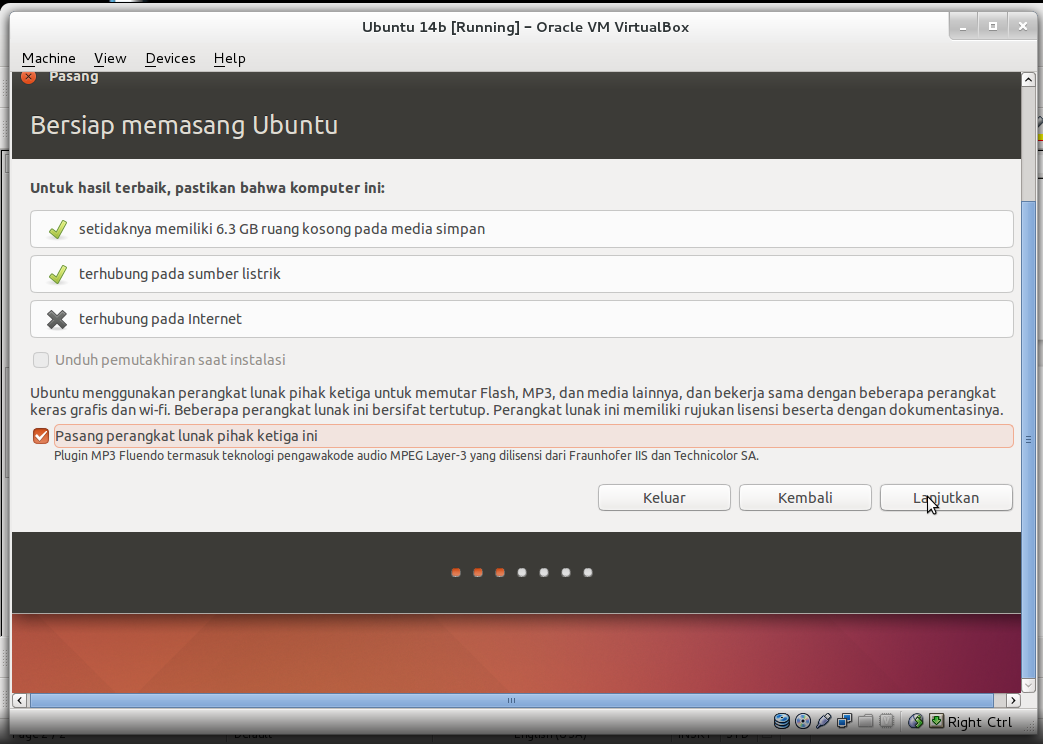 [share] Cara install linux desktop di virtualbox *Ubuntu 14 dan Opensuse 13*