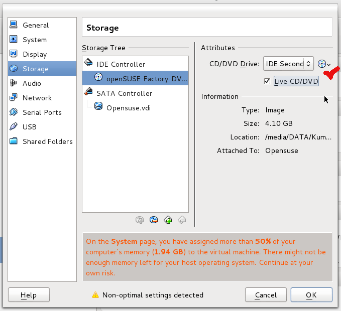 [share] Cara install linux desktop di virtualbox *Ubuntu 14 dan Opensuse 13*