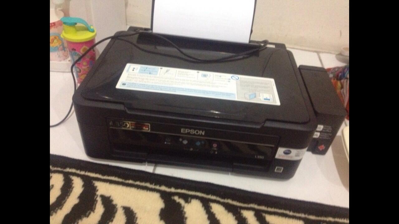 Epson L350 (Printer, Scan, Copy) Sisa Event ~ Baru 2 bulan-an